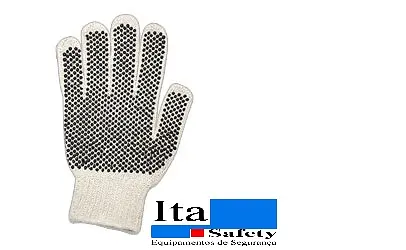 Luva malha tricot pigmentada