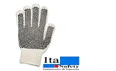Luva malha tricot pigmentada
